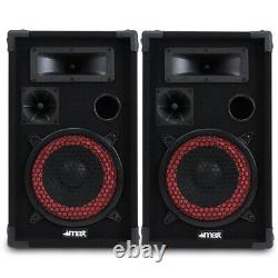 XEN HiFi Speaker Set and Stereo Amplifier, Bluetooth MP3 Home Audio Music System
