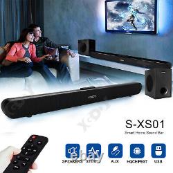 XGODY 3D Surround Sound Bar 2.1 System HIFI Subwoofer TV Speaker Home Theater