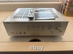 Yamaha A-S500 Natural Sound Stereo Integrated Amplifier Phono Hifi Silver POST