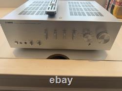 Yamaha A-S500 Natural Sound Stereo Integrated Amplifier Phono Hifi Silver POST