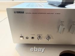Yamaha A-S500 Natural Sound Stereo Integrated Amplifier Phono Hifi Silver POST