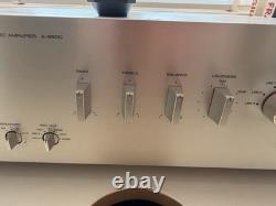 Yamaha A-S500 Natural Sound Stereo Integrated Amplifier Phono Hifi Silver POST