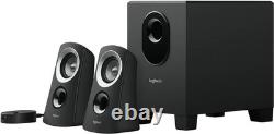 Z313 2.1 Multimedia Speaker System with Subwoofer, Full Range Audio, 50 Watts P