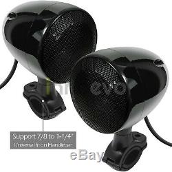 1000w Amp Bluetooth Étanche Atv Utv Rzr Polaris Stereo 4 Système Audio Haut-parleur