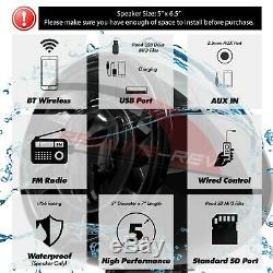 1000w Bluetooth Étanche Atv Utv Rzr Polaris Quad Haut-parleurs Stéréo Système Audio