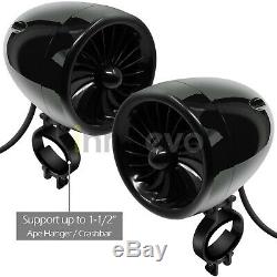 1000w Moto Bluetooth 4 Haut-parleurs Stéréo Système Audio Vtt Utv Can-am Polaris