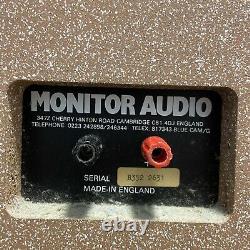 #1465 Haut-parleurs Vintage Monitor Audio System R352