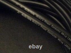 £1k+ Audio Note An-la Bi-wire Speaker Cables (2x3m Biwire Stereo Pair) Kondo