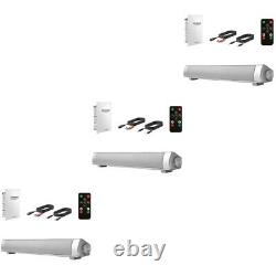 3 Sets De Haut-parleur Mini Outdoor Stereo Soundbar Sound Box Support Handsfree Call