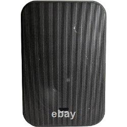 400w Bluetooth Sound System 4x Black Wall Speakers School Hall Voix Et Musique Kit