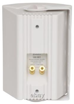 4 x Haut-parleurs Surround Sound HIFI Home Cinema 2 Voies Stéréo avec Supports 100.9