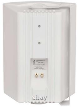 4x Enceintes Stéréo Compactes Blanches 180w pour Coin 8 pouces Son Surround bc8-W 100.910