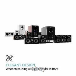 5.1 Surround Son Active Speaker System Home Audio Music Remote 125 W Rms White