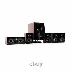 5.1 Surround Son Active Speaker System Home Audio Music Remote 95 W Rms Black