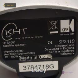5 X Enceintes Surround Satellite Kef Hts1001 Sp3420 Sp3419 Enceintes Stéréo Filaires