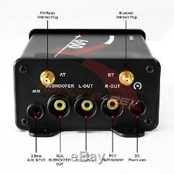 600w Amp Bluetooth Étanche Atv Utv Rzr Polaris Stéréo 3-parleurs Du Système Audio