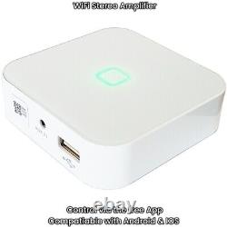 80w Mini Wifi Amplificateur Stéréo & Système Audio Mural Blanc 4x 60w