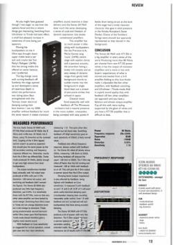 AMPLIFICATEUR INTÉGRÉ ICON AUDIO STEREO 60 MK III KT88 80+80 Watts Grade B