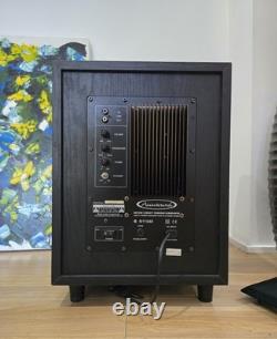 Accusound OM1050 Subwoofer Actif Alimenté 120W Haut-Parleur Stéréo HiFi - Gosford