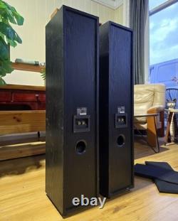 Accusound OM1150 Enceintes stéréo 3 voies 120W 8 Ohm HIFI Enceinte de sol GOSFORD