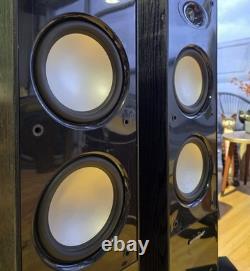 Accusound OM1150 Enceintes stéréo 3 voies 120W 8 Ohm HIFI Enceinte de sol GOSFORD