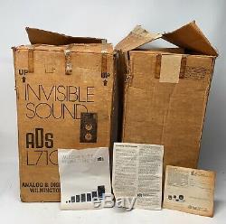 Ads L710 Vintage Haut-parleurs Stéréo Avec Un Son Emballage D'origine