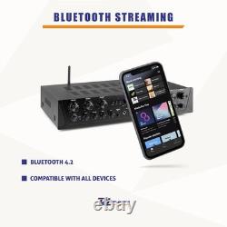 Amplificateur Audio Multiroom Power Dynamics PV260BT Système Bluetooth 6x100W