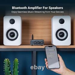 Amplificateur Bluetooth Fosi Audio BT20A Mini Stéréo 2 Canaux avec Basse et Aigus