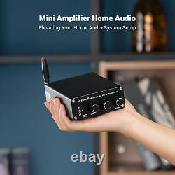 Amplificateur Bluetooth Fosi Audio BT20A pour Enceintes, Mini Stéréo 2 Canaux Amp D