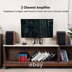 Amplificateur Bluetooth Fosi Audio BT20A pour Enceintes, Mini Stéréo 2 Canaux Amp D