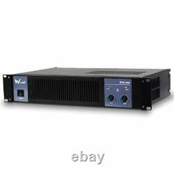 Amplificateur De Puissance Stéréo W-audio 1000w 2 X 500w Rms Dj Hifi Amp DC Protection Bnib