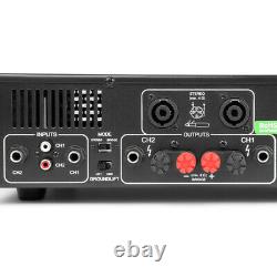 Amplificateur De Puissance Vxa Stereo Pour Dj Pa Installation Sound System 2x400w Bridge Amp