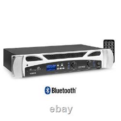 Amplificateur PA Vonyx VPA1000 2 Canaux 1000W DJ Stéréo Bluetooth MP3