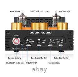 Amplificateur à tubes sous vide Douk Audio X1 HiFi Bluetooth 5.0 avec préamplificateur phono 160W×2