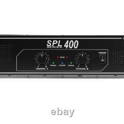 Amplificateur de puissance Skytec SPL 400 Watt pour DJ et audio domestique
