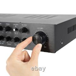 Amplificateur de puissance numérique 600W Bluetooth stéréo HiFi audio 5 canaux USB FM télécommande