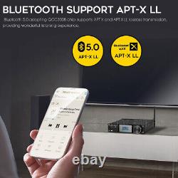 Amplifieur D'alimentation Numérique Intégré Stéréo Hi-fi Récepteur Bluetooth Avec Dac Usb