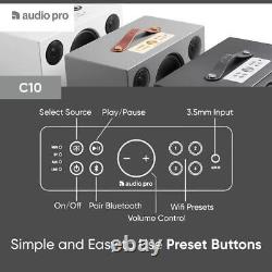 Audio Pro Addon C10 Bluetooth Airplay Wifi Multiroom Haut-parleur Noir