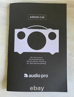 Audio Pro Addon C10 Bluetooth Smart Sound Haut-parleur Sans Fil Gris