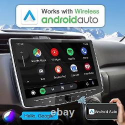 Auto-radio 10 GPS navigation sans fil CarPlay récepteur audio Android10 avec ADAS.