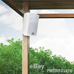 Autour De Son Pyle Extérieur Mural Patio Haut-parleur Stéréo Bluetooth Étanche