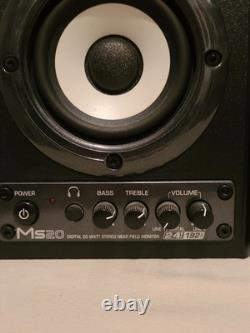 BEHRINGER MS20 Enceintes audio de monitoring de proximité stéréo numériques 20 watts