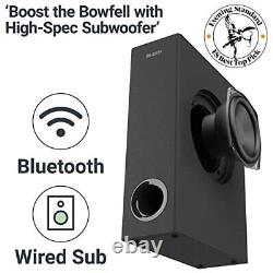 Barre de son Bowfell Plus Bluetooth pour téléviseur 100 Watts puissant 2.1 stéréo