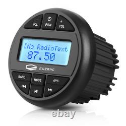 Bateau Radio Bluetooth Marine Audio Récepteur Stéréo Avec 4 Haut-parleurs Et Antenne