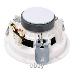 Bluetooth Ceiling Music Kit Mini Amp & 2 Haut-parleurs À Faible Profil Stéréo Hifi Sound