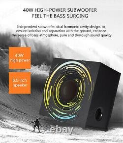 Bluetooth Soundbar Wireless Home Theater 60w Tv Stereo Bass Sound Bar Haut-parleur