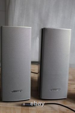 Bose Companion 20 / enceintes d'ordinateur / son / stéréo / BOSE / enceintes de bureau argentées