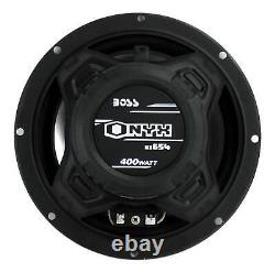 Boss Nx654 6.5 400w 4-way Voiture Audio Coaxial Haut-parleurs Stéréo 4 Ohm (12 Pack)