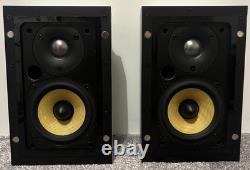 Bowers & Wilkins Fpm2 Enceintes Surround Stéréo Mur/Silencieux Argent/Frêne