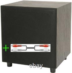 Caisson de basses actif Hifi système audio domestique haut-parleur de basses et LEAD 170.190 B